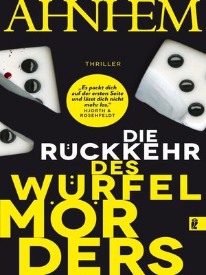 cover image of Die Rückkehr des Würfelmörders